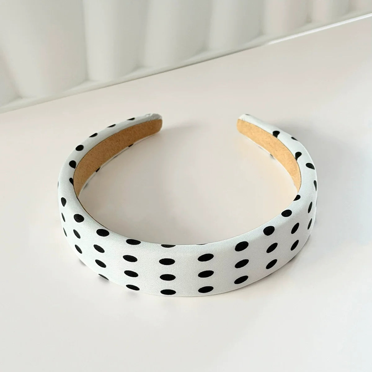 Y2K Retro Boho Breeze Wind Dot Stretch Women's Hairbands Korean Ins Fashion Wide Headbands Yoga Sports Dating Hair Accessories