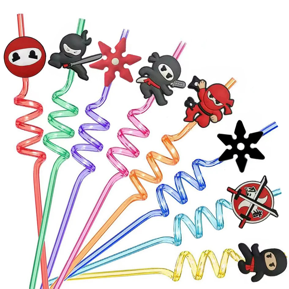 Ninja Birthday Party Decorations New Paper Tableware Plates Cups Napkins Tablecloth Background Balloon Supplies Deco For Kid Boy