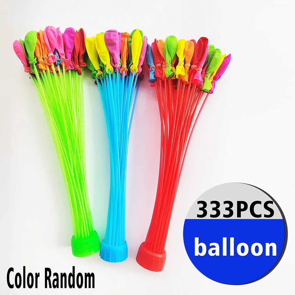 555/1111pcs Fast Water Filling Balloon Summer Entertainment Children's Beach Toys Water Bomb Festivals Party Water Balloon
