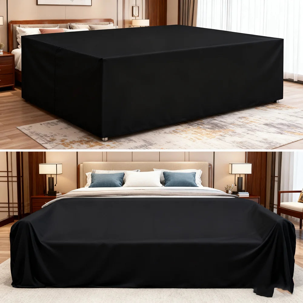 Patio Sofa Cover Waterproof - with Table and Chair Covers Set, All-Weather