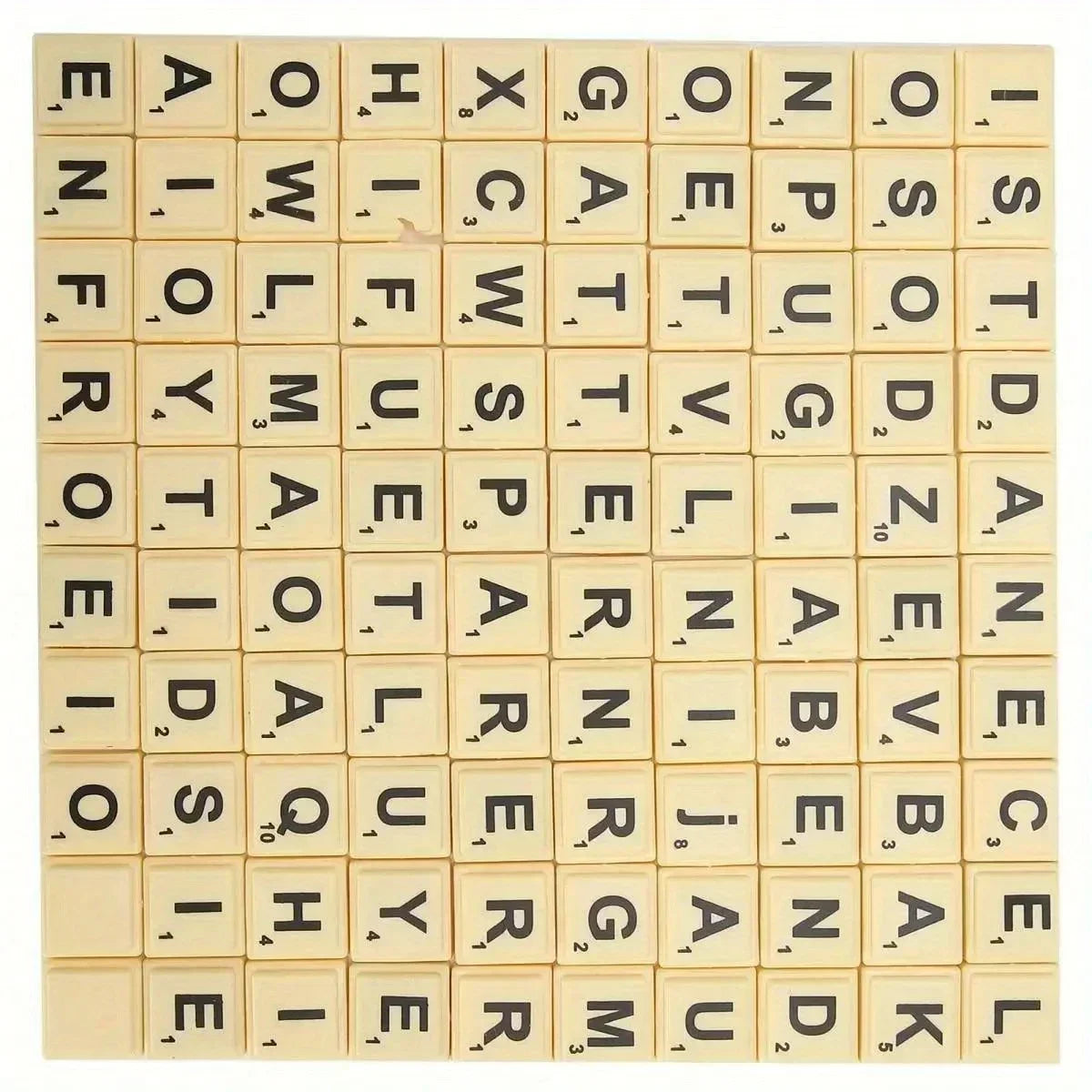 1PCS, English Scrabble Solitaire, Alphabet Chess, Alphabet Scrabble, Jigsaw Board Game for 2-4 players, board game。