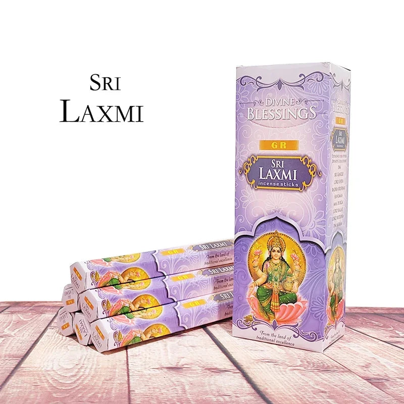 YXYMCF 1 Big Box Indian Incense Sticks White Sage Meditation Lavender Palo Santo Cense Purifying Air Deodorization Aromatherapy