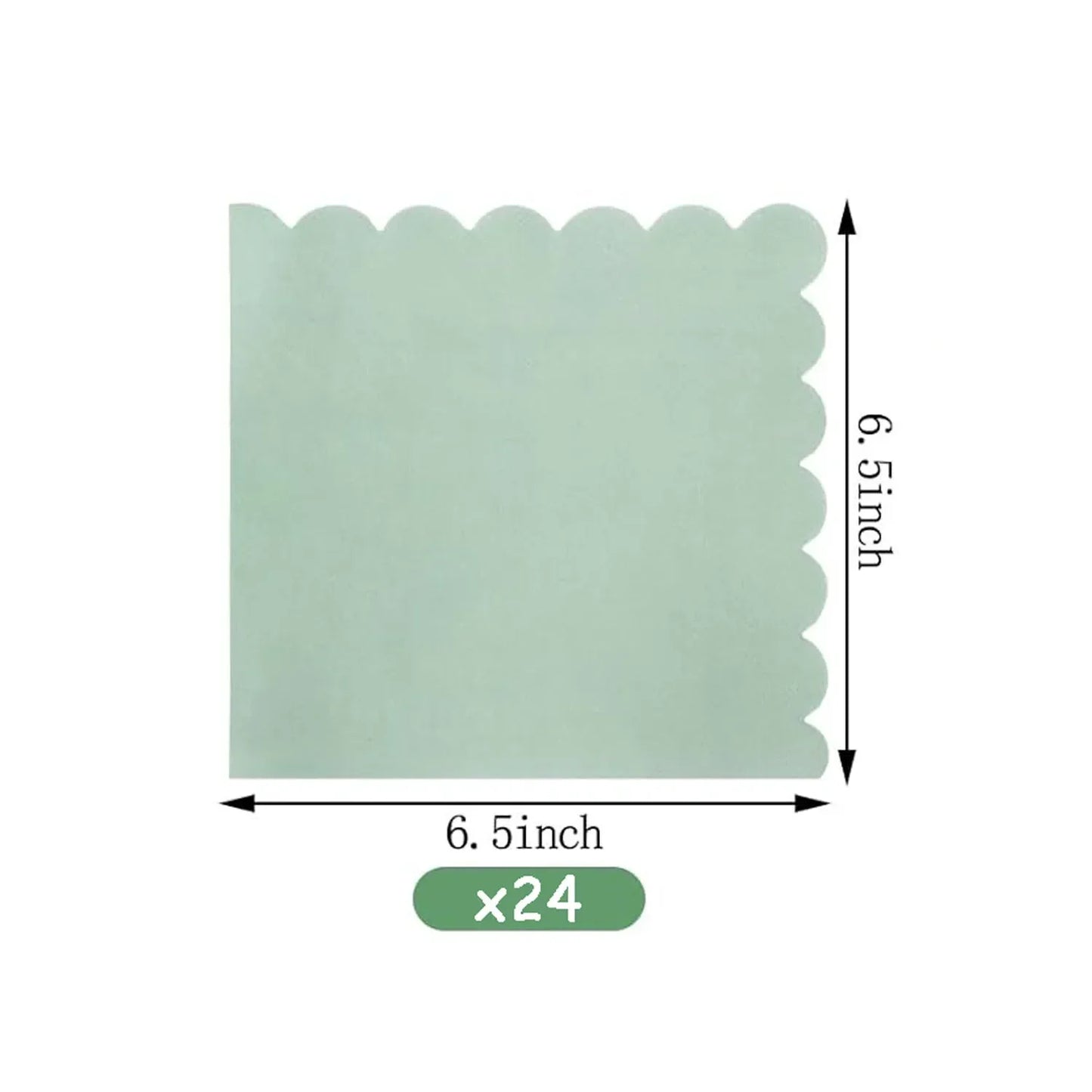 96 Pcs Sage Green Party Cutlery Set Disposable Paper Plates and Cups, Suitable for Weddings, Birthdays, Valentine's Day Supplies