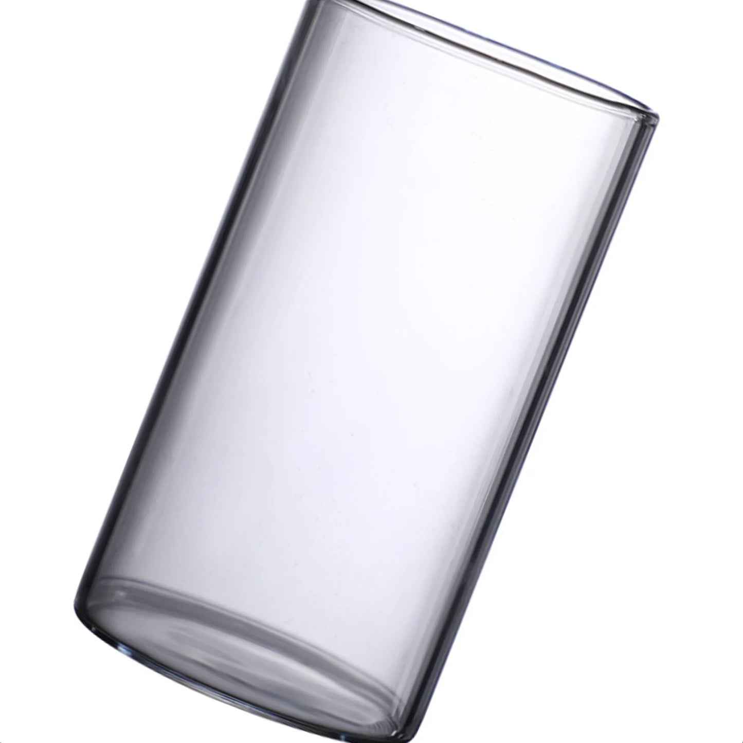 Glass Desk Vase Flower Vase Modern decoration Small Cylinder Flower Centerpiece Vases for Home Office Wedding Table