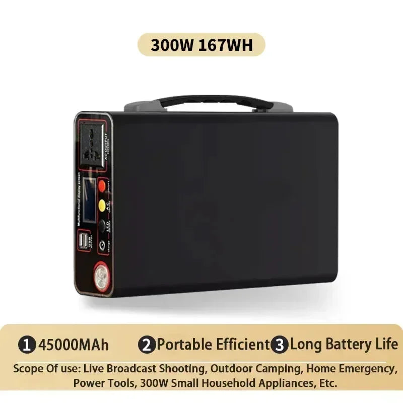 Hot Lifepo4 220V Korean style power bank300W external power bank90Ah home outdoor camping power supply system notebook wholesale