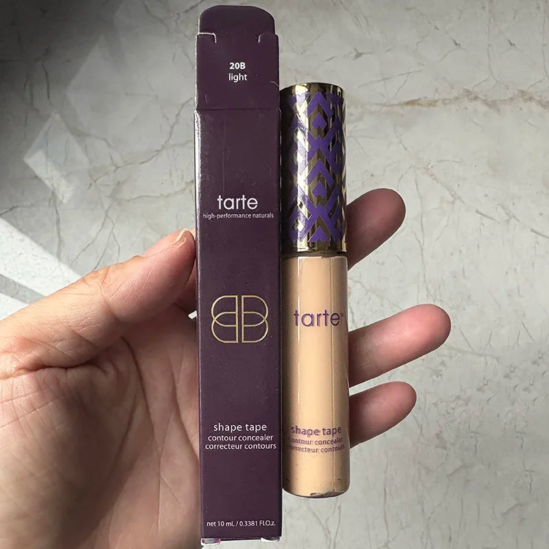 Tarte Waterproof Concealer Base Cream Covering Black Circle Blemishes Remove Dark Circle Oil-control Liquid Foundation Makeup