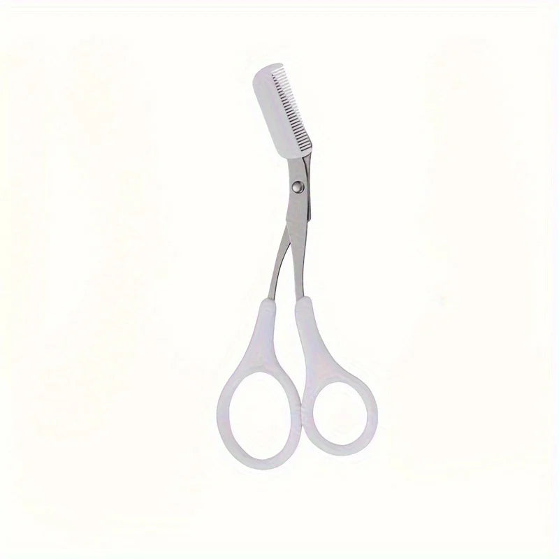 Eyebrow Razor Scissor  Stainless Steel