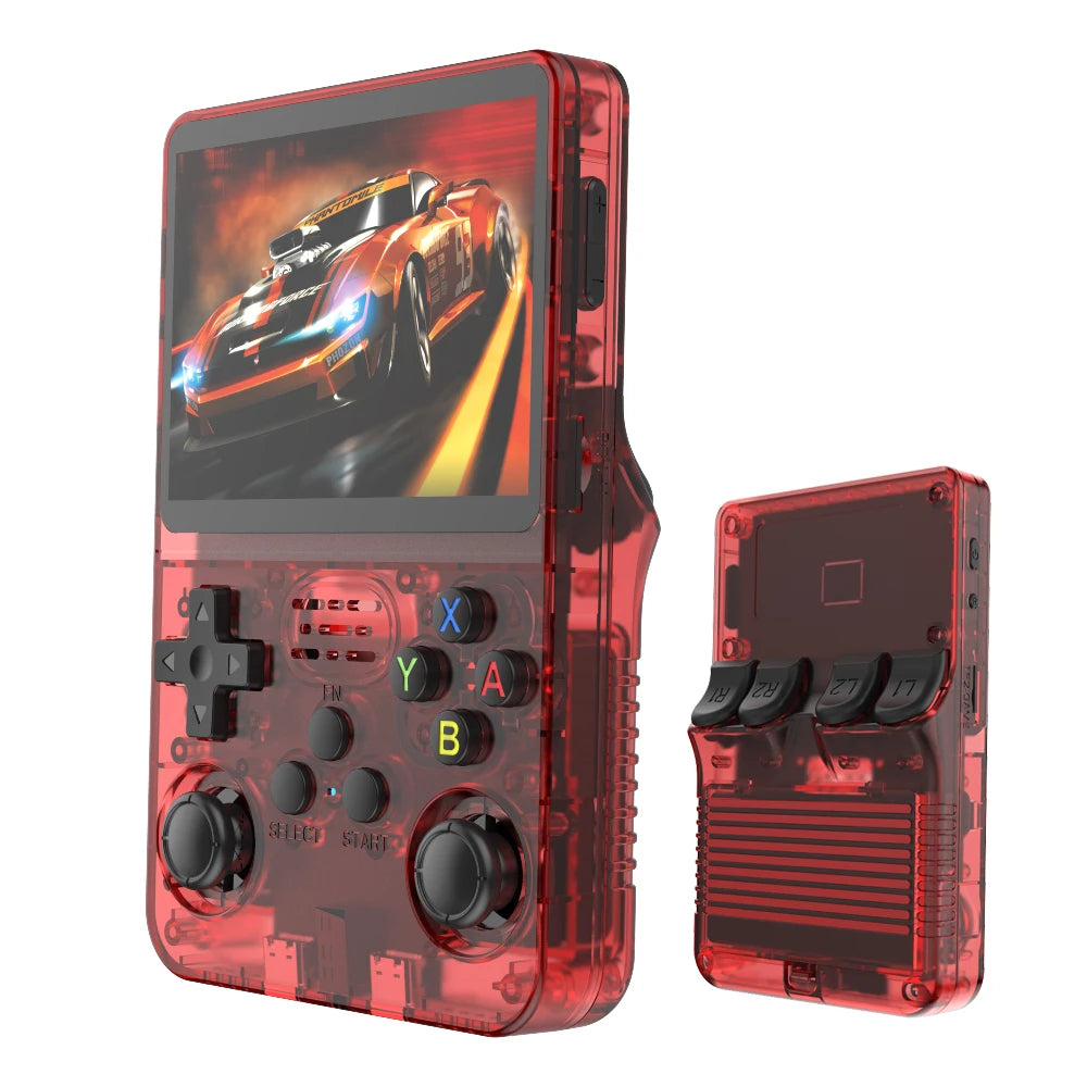R36S Retro Handheld Video Game Console ARKOS System 3.5 Inch IPS Screen Classic Portable Pocket Video Player 128G Games Boy Gift