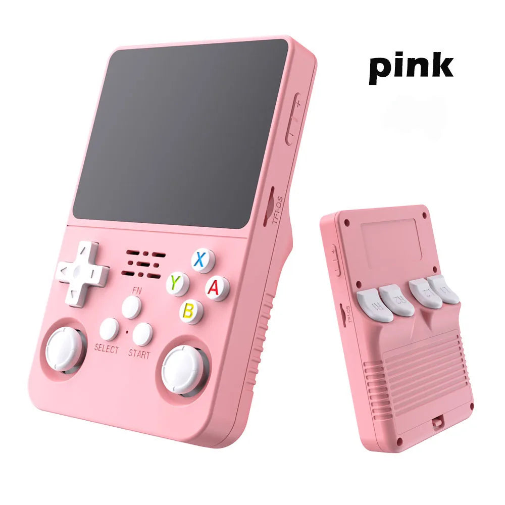 R36S Retro Handheld Video Game Console ARKOS System 3.5 Inch IPS Screen Classic Portable Pocket Video Player 128G Games Boy Gift