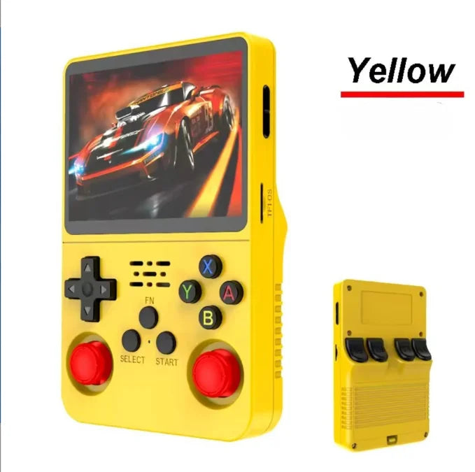 R36S Retro Handheld Video Game Console ARKOS System 3.5 Inch IPS Screen Classic Portable Pocket Video Player 128G Games Boy Gift