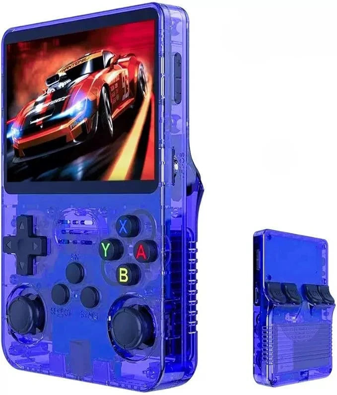 R36S Retro Handheld Video Game Console ARKOS System 3.5 Inch IPS Screen Classic Portable Pocket Video Player 128G Games Boy Gift