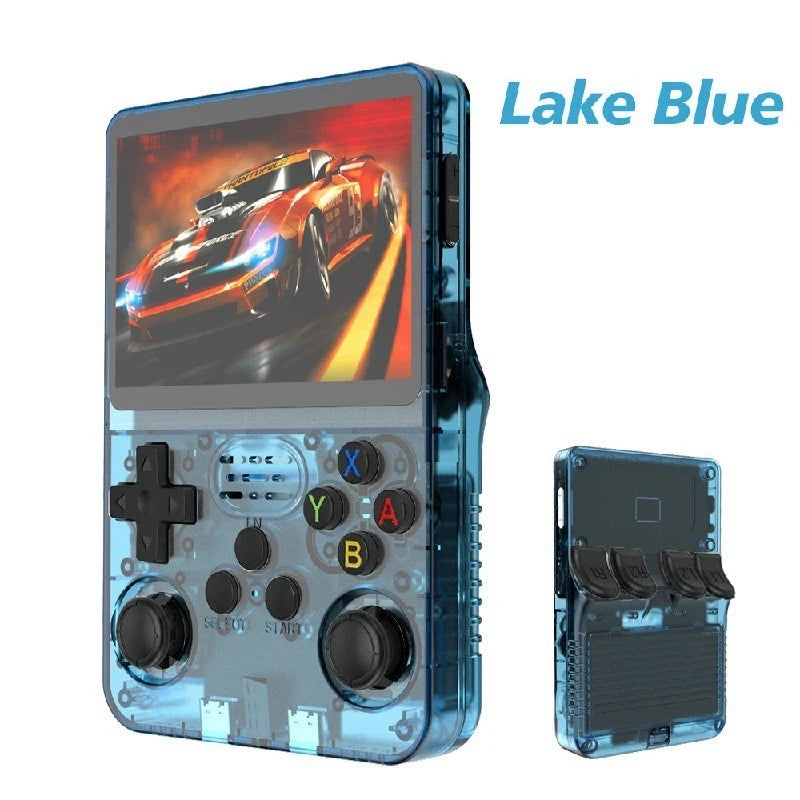 R36S Retro Handheld Video Game Console ARKOS System 3.5 Inch IPS Screen Classic Portable Pocket Video Player 128G Games Boy Gift