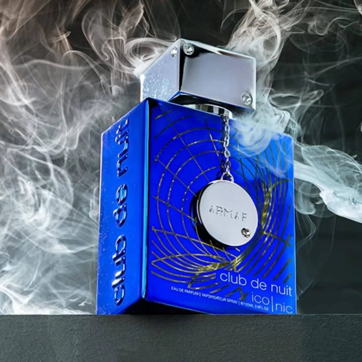 Club De Nuit Blue Iconic for Men 105ml Eau De Parfum Fresh Woody Spicy Long Lasting Scent Patchouli Premium Perfume Modern Man