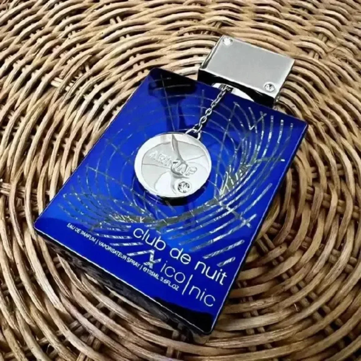 Club De Nuit Blue Iconic for Men 105ml Eau De Parfum Fresh Woody Spicy Long Lasting Scent Patchouli Premium Perfume Modern Man