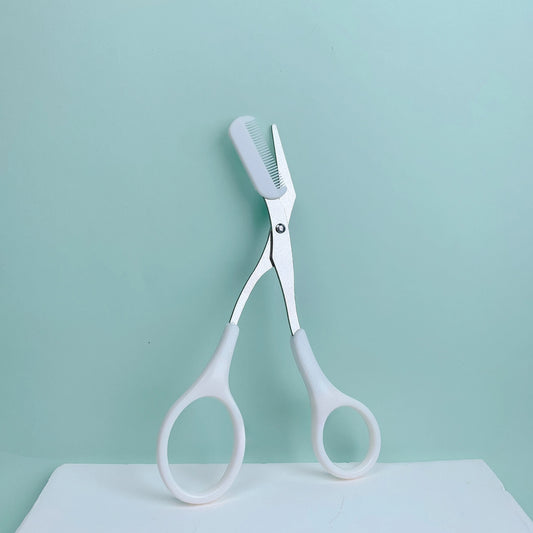 Eyebrow Razor Scissor  Stainless Steel