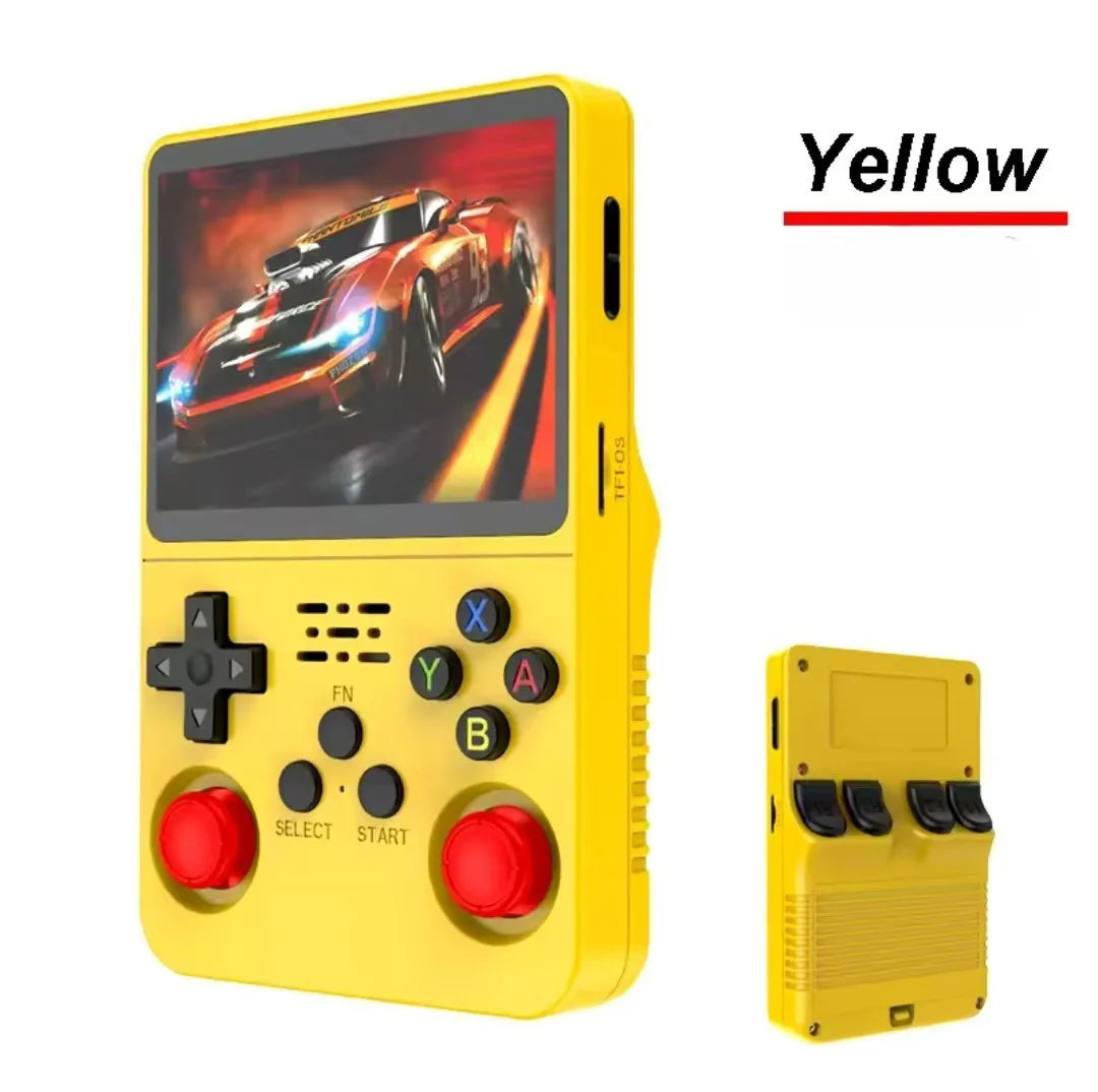 R36S Retro Handheld Video Game Console ARKOS System 3.5 Inch IPS Screen Classic Portable Pocket Video Player 128G Games Boy Gift