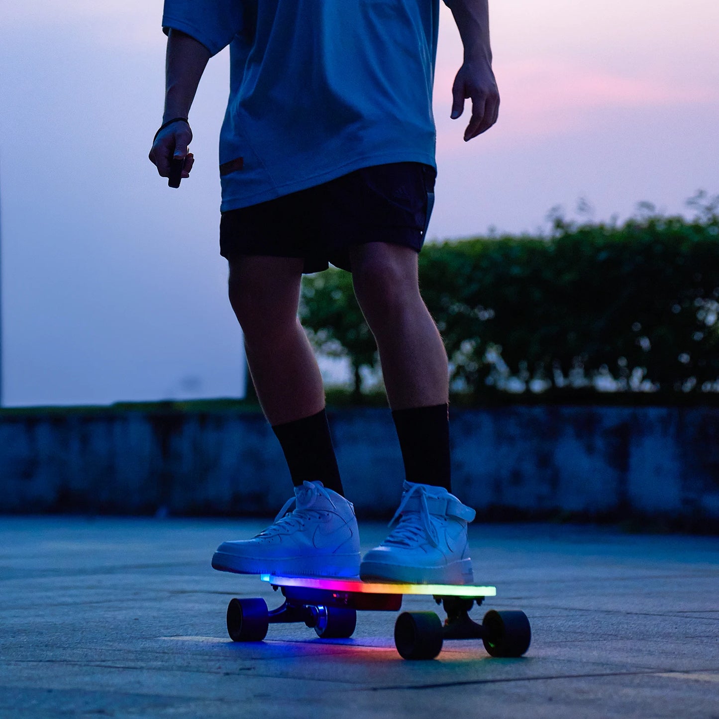 Remote Control Four-Wheel Electric Scooter For Adults 500W Motor Top Speed 19Mph Max Range 15Miles 25.2V 24.5AH Load 264Ibs