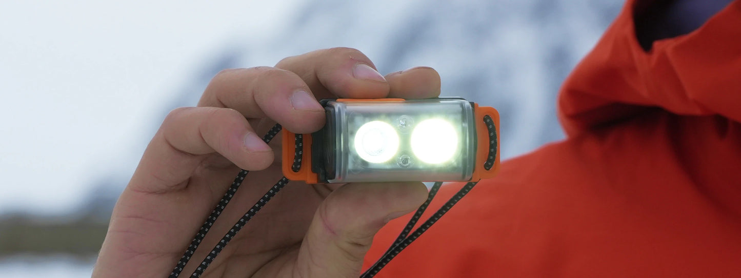 FLEXTAIL TINY HELIO 600Z - Headlamp, Headlight with Replaceable 700mAh Battery for Outdoor Camping Fishing Hiking Riding (2025)