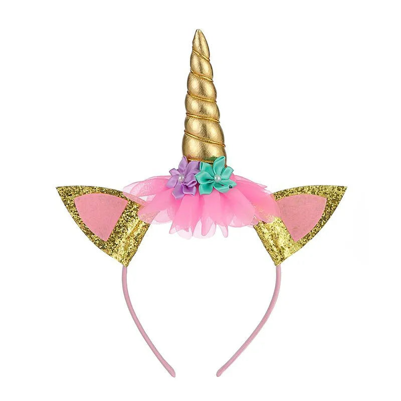 Rainbow Unicorn Dress with Flower Angel Wings Party Dress Princess Costume Cosplay Pony Ball Gown Baby Kids Dresses for Girls