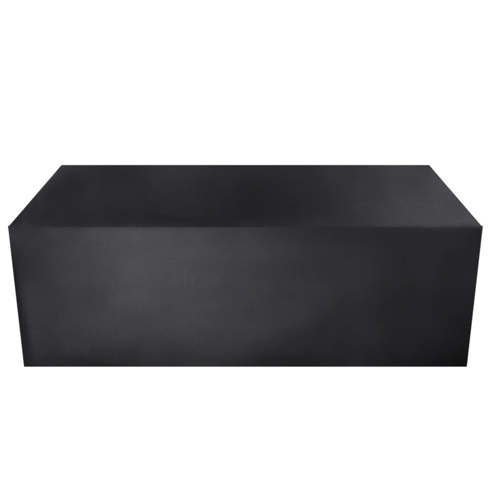 Outdoor Furniture Cover with Handles and Durable Hem Cord   Waterproof UV Resistant Fabric Table and Chair Sofa Covers