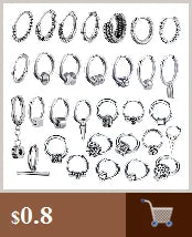 Small Black Punk Stud Earrings For Women Men Boy 2020 New Fashion Zircon Geometry Stainless Steel Jewelry Accessories Earrings