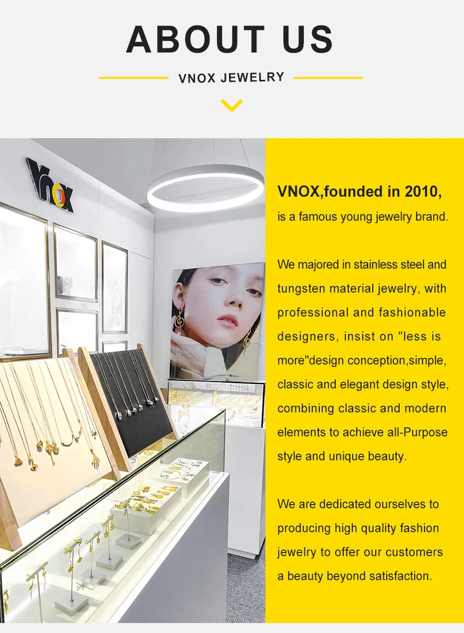 Vnox Dainty Gold Color Rope Chain Necklaces for Women Men,Chic Twisted Collar, Waterproof Stainless Steel Link 2/3/4/5mm Width