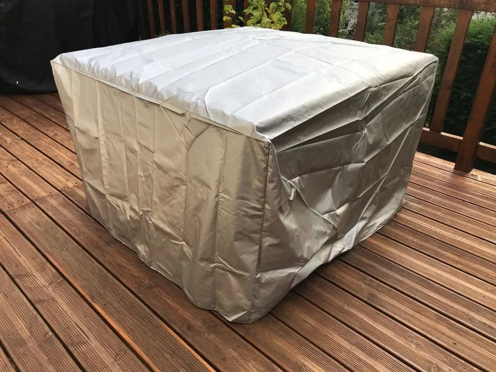 Outdoor Furniture Cover with Handles and Durable Hem Cord   Waterproof UV Resistant Fabric Table and Chair Sofa Covers