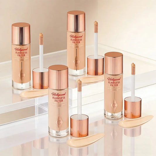Luxury Charlotte Tilbury Starlight Beauty Liquid Concealer Highlighter Facial Spot Concealer Foundation Skin-friendly Cosmetic
