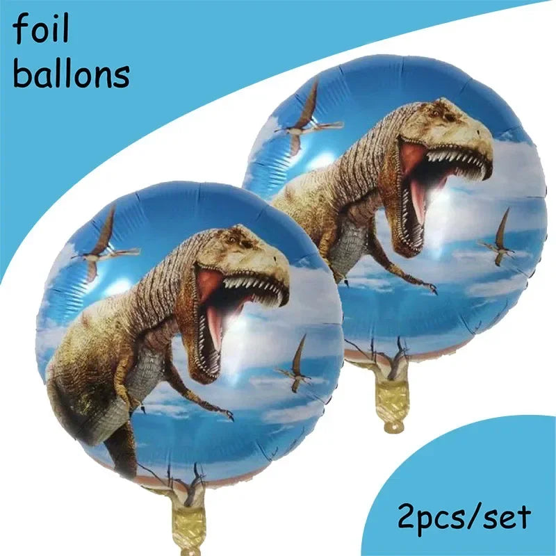 Disney Jurassic dinosaurs Party Supplies Tableware Set Cup Plates Napkins For Kids Birthday Decoration Boys and GirlsBaby Shower