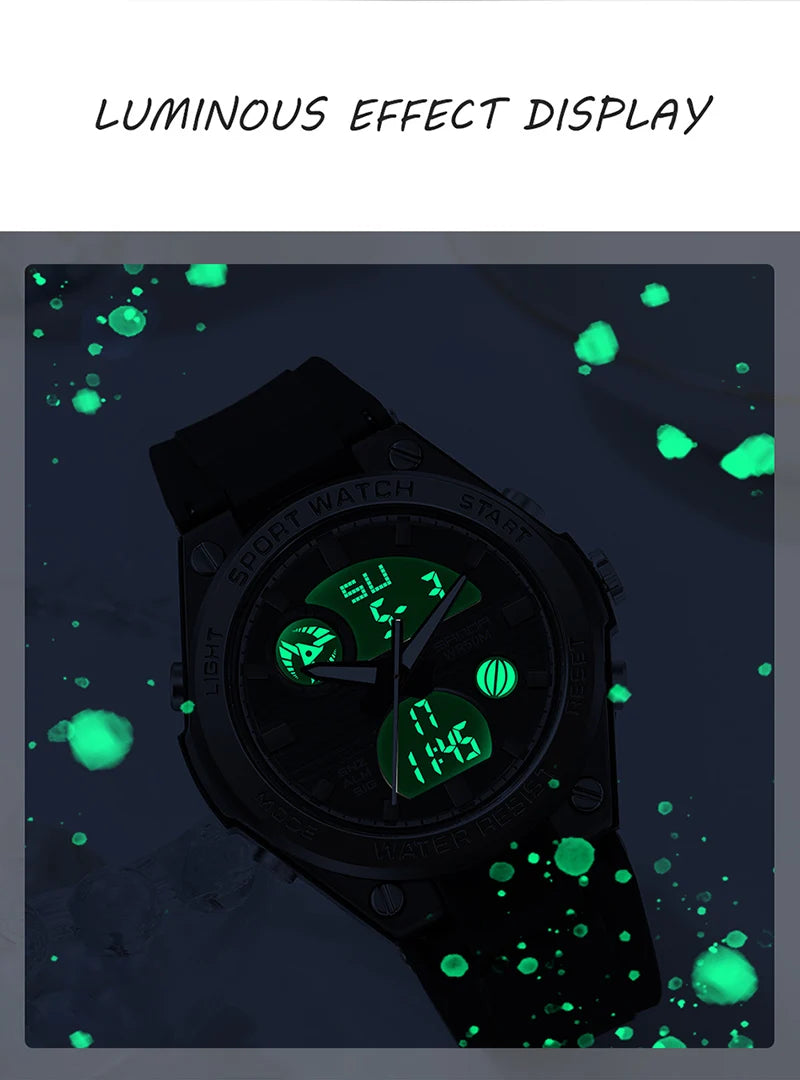SANDA Girl Electronic Top Brand G Style LED Digital Watch Women Sport Chronograph Lady Quartz Wristwatch 50m Waterproof Female