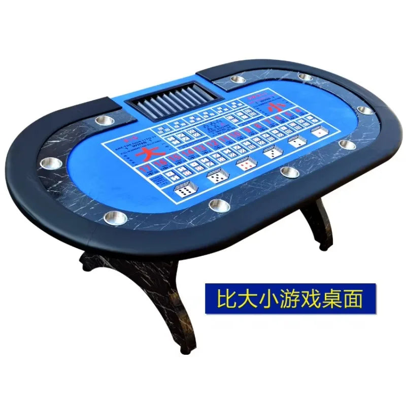 Wooden Multi Games 3 in 1 Player Banker Baccarat Roulette Wheel Black Jack Blackjack Poker Table for Home Casino Hotel Bar Club