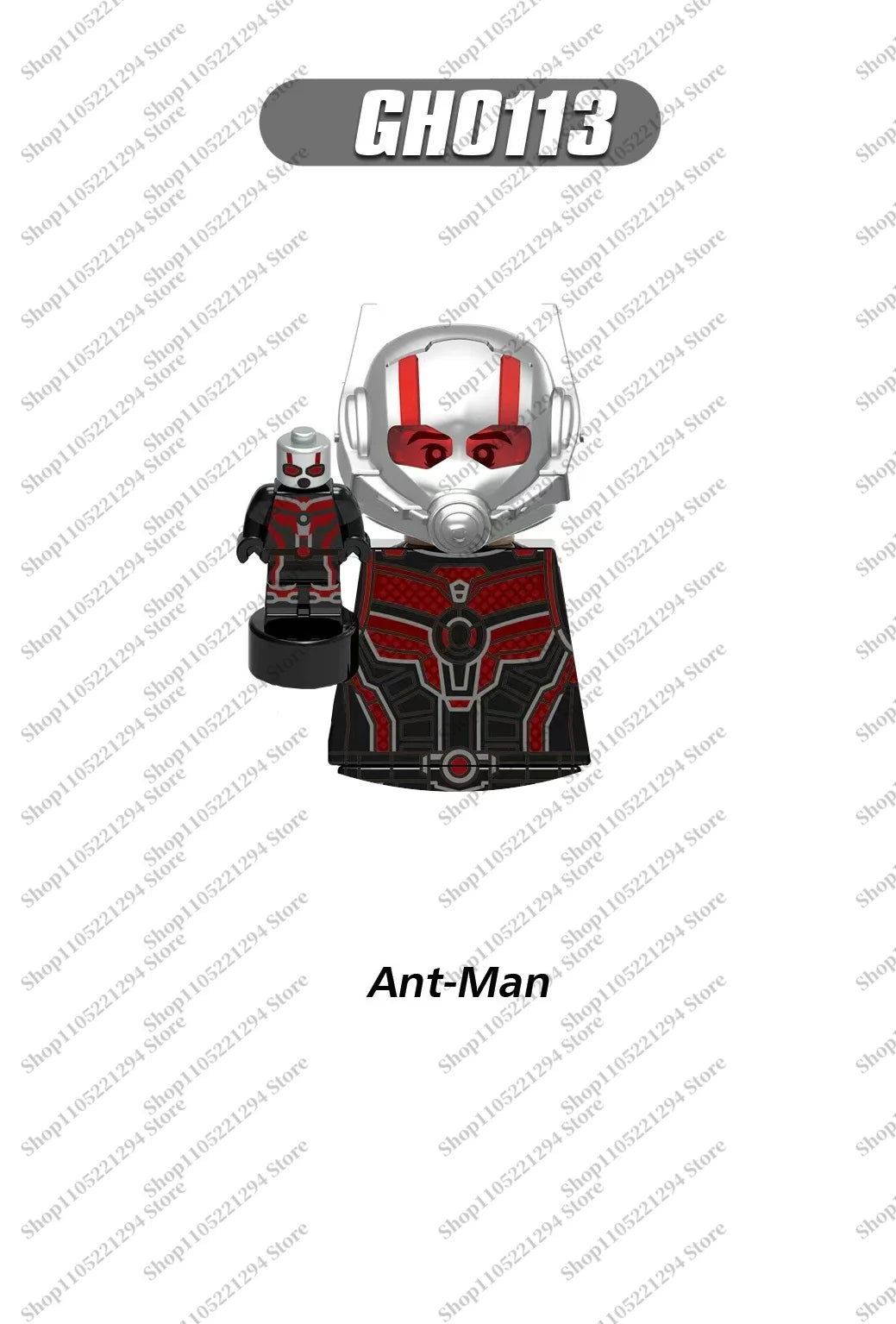 Marvelbuilding blocks toy  MINI brick toys Ant-man Spider-Man Fantastic Four educational human-shaped DIY toys holiday gifts