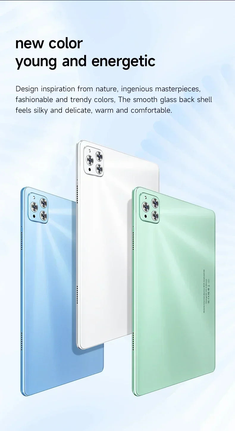 2025 New Original Global Edition Tablet Android 14 iPad Air Pro 22GB+2TB Snapdragon 888 Tablet 5G Dual SlM Card WIFI HD 4K MiTab