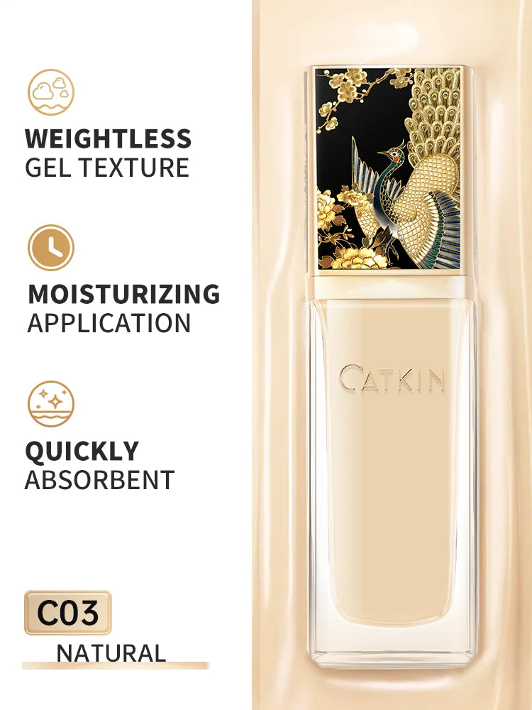 CATKIN Makeup Summer Palace Luxurious Toning & Illuminating Primer, a three-colour blend containing naturally derived ingredient