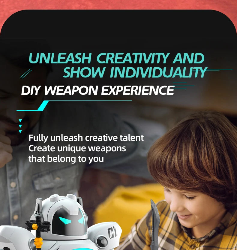 JJRC R30 parent-child interactive remote control football fighting robot double boxing remote control boy DIY children's toy