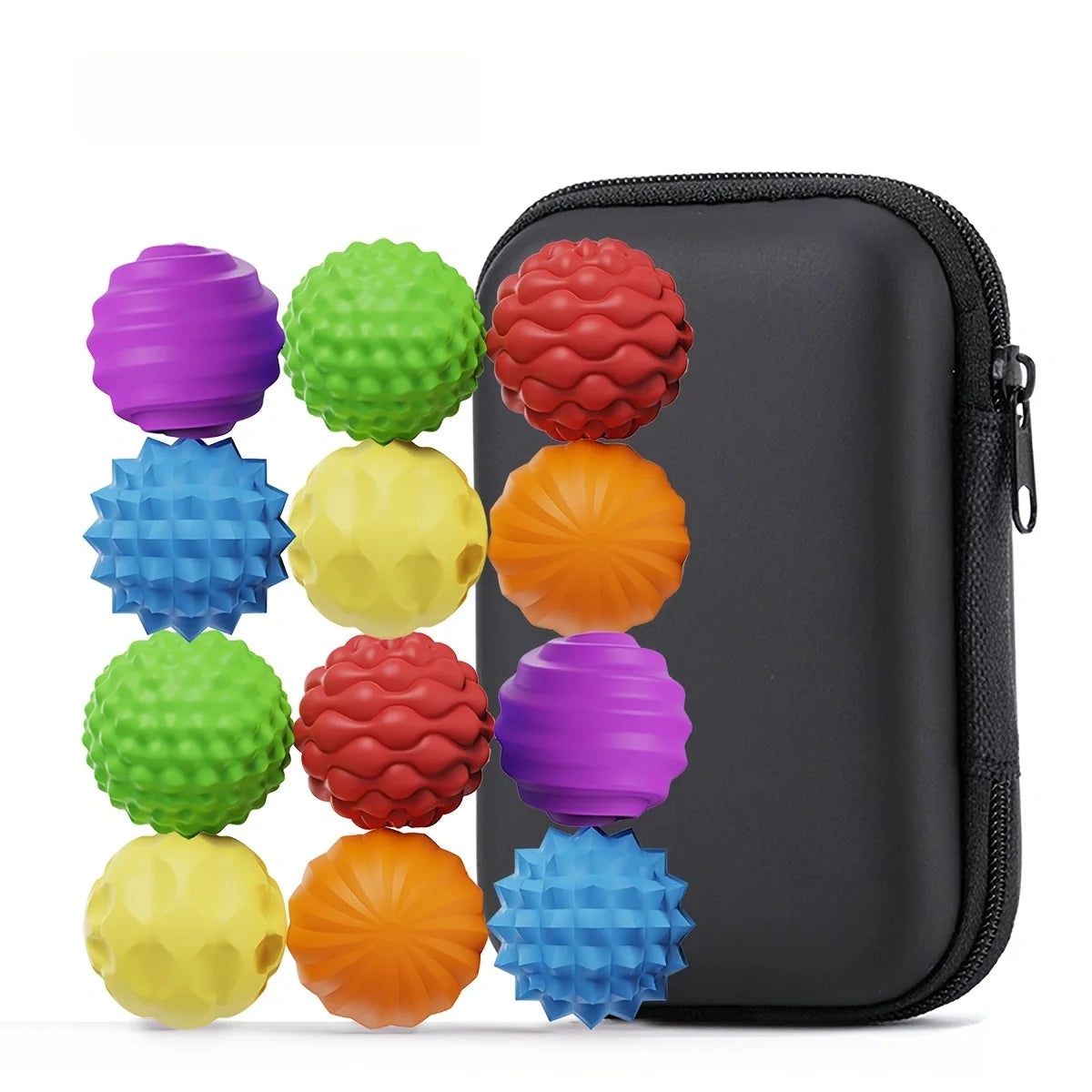 6/12Pcs Magnetic Balls EDC Relief Toys Fidgeting Antistress Anxiety Sensory Toy Magnet Balls For Adult Kids Autism ADHD