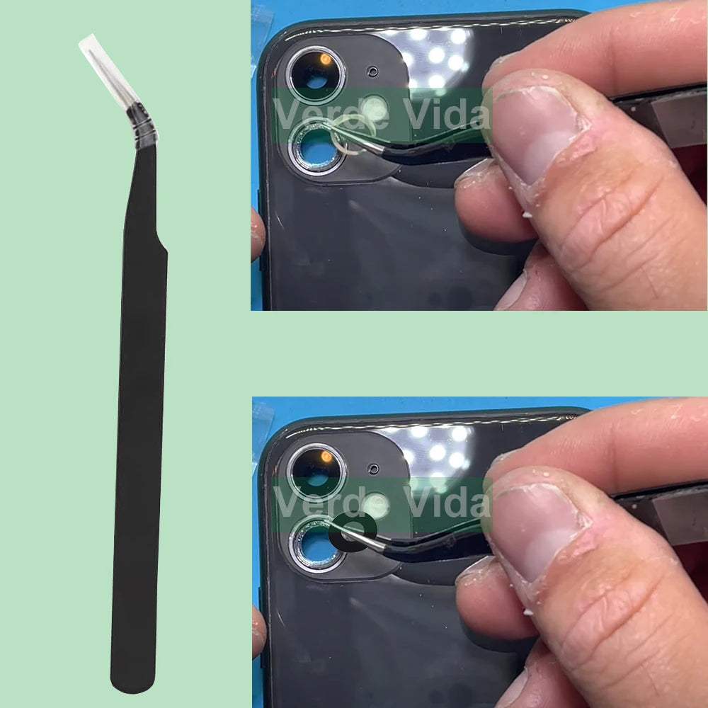 Original Back Camera Glass Replacement for iPhone 16 15 14 Pro Max 12 13 Mini 15 Plus Broken Camera Lens Repair Kits
