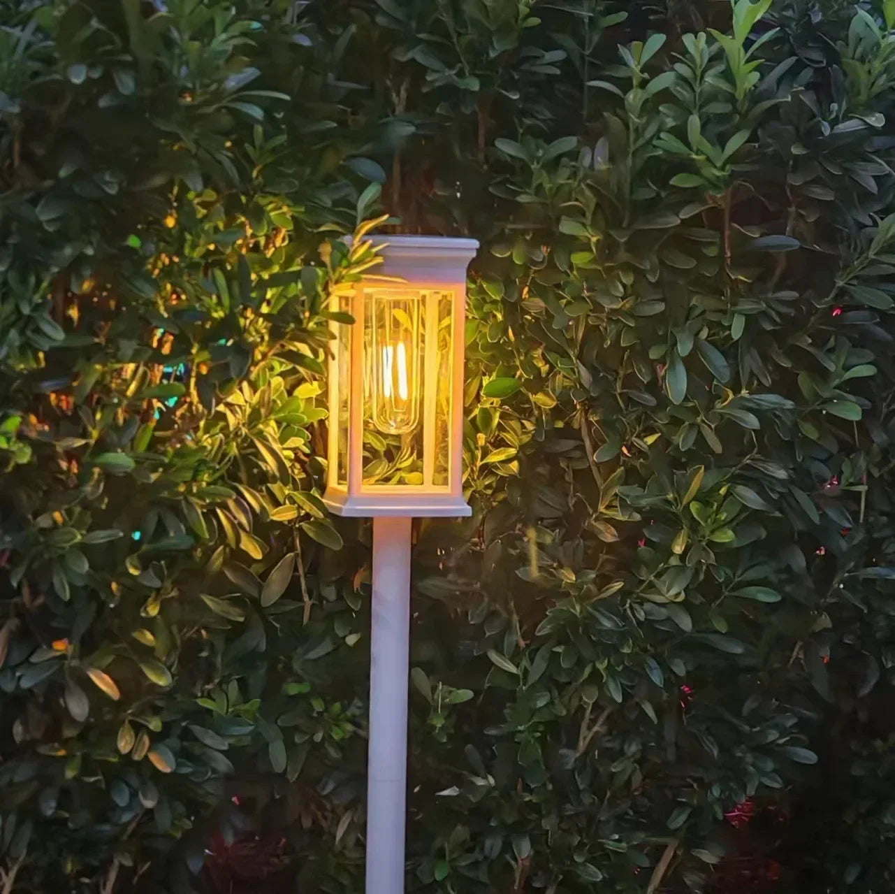 Waterproof LED Solar Lights for Garden Yard Driveway - Automatic Pathway Lighting Outdoor Landscape Lighting Auto On/Off at Dusk