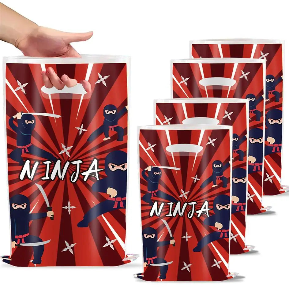 Ninja Birthday Party Decorations New Paper Tableware Plates Cups Napkins Tablecloth Background Balloon Supplies Deco For Kid Boy
