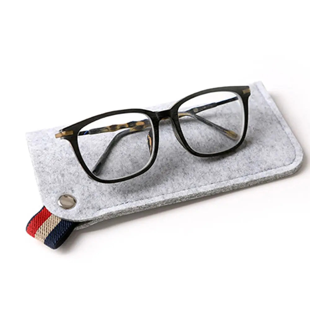 2019 New Unisex Fashion Felt Sunglasses Storage Bags For Men Women Colorful Candy Eyeglasses Box Soft Bag Accessoires