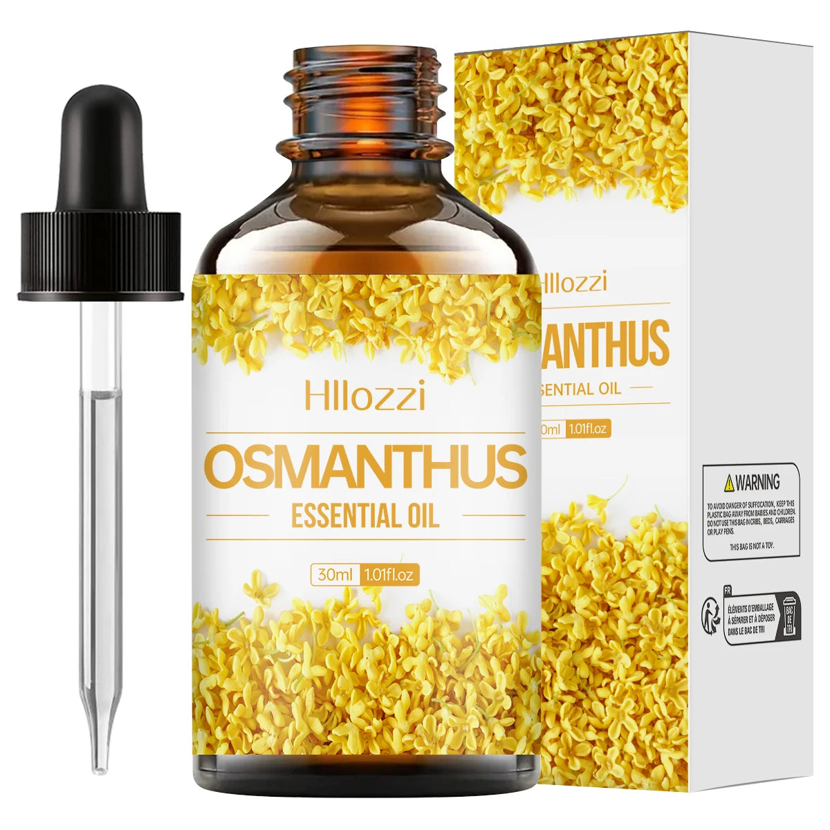 100ml/60ml/30ml Osmanthus essential oil Plant essential oil Pure essential oil Humidifier Aromatherapy Soap DIY Production