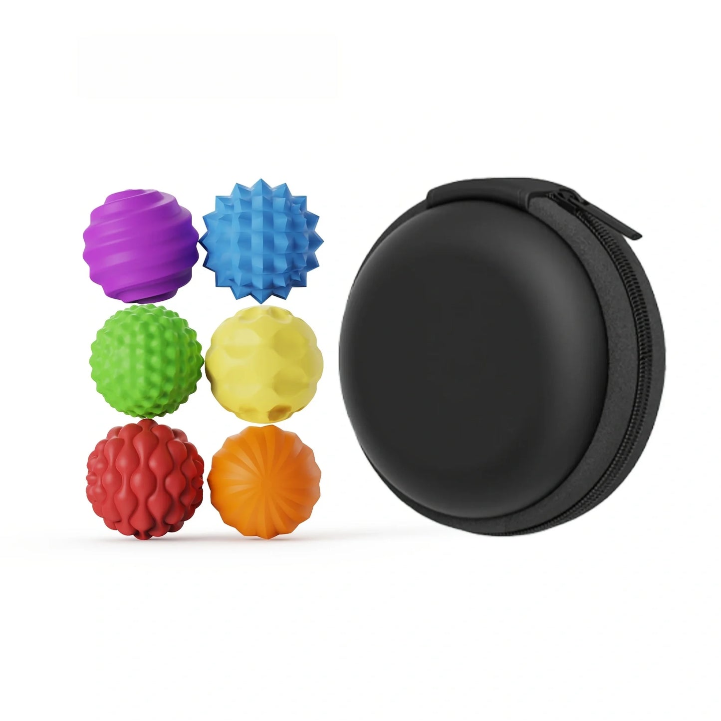 6/12Pcs Magnetic Balls EDC Relief Toys Fidgeting Antistress Anxiety Sensory Toy Magnet Balls For Adult Kids Autism ADHD