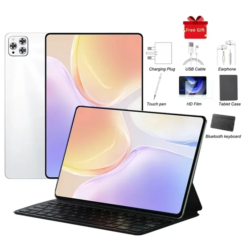2025 New Original Global Edition Tablet Android 14 iPad Air Pro 22GB+2TB Snapdragon 888 Tablet 5G Dual SlM Card WIFI HD 4K MiTab
