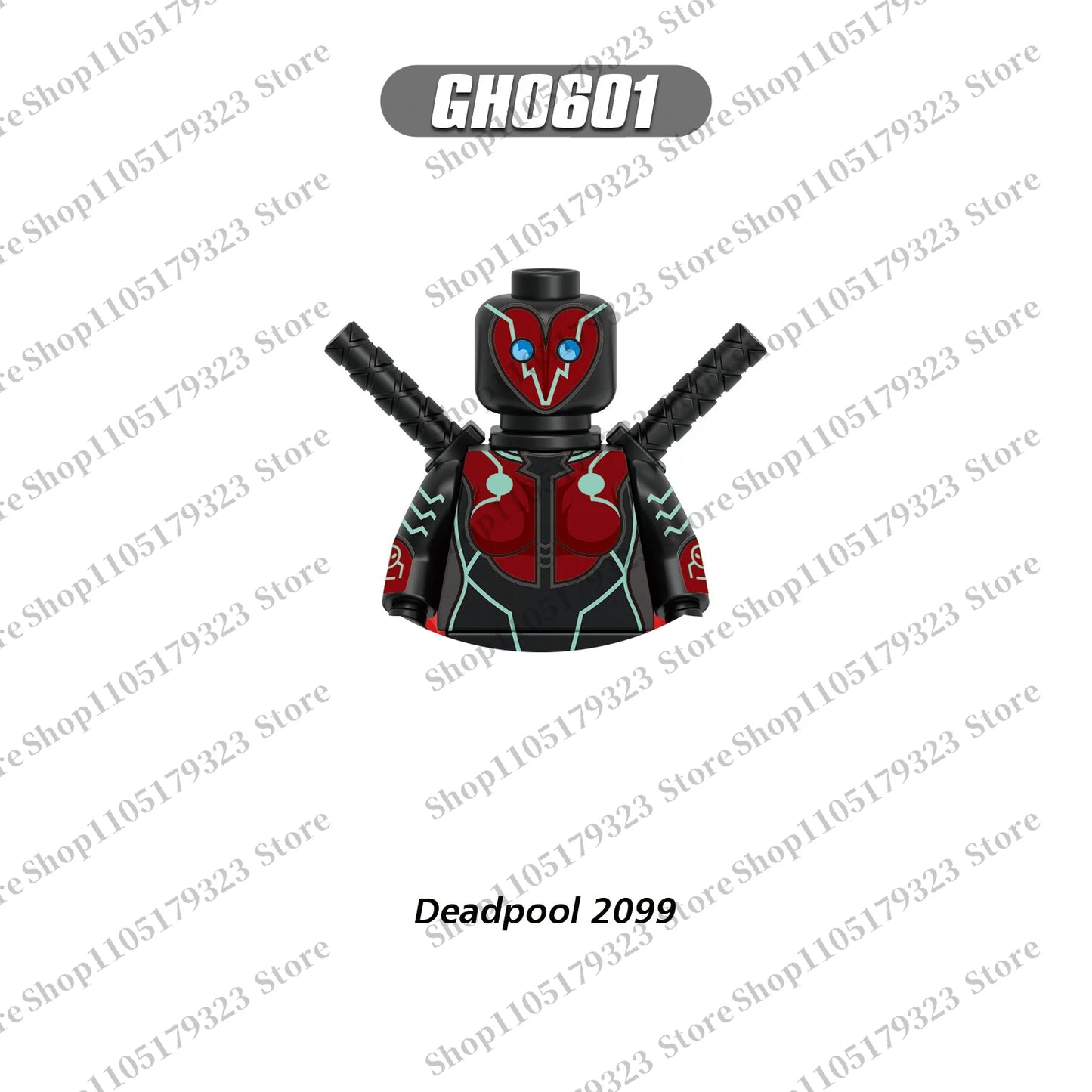 Marvel block toys Spider-Man Deadpool children's mini building blocks holiday gift brick toys