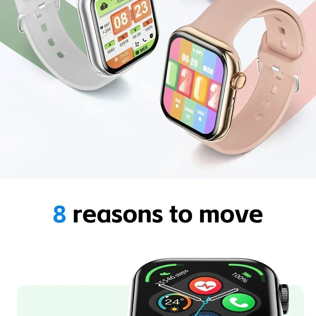 GPS Smart Watch Men For Apple Watch 11 Series Always On Display Body Temperature BT Call NFC Women Smartwatch For IOS Android