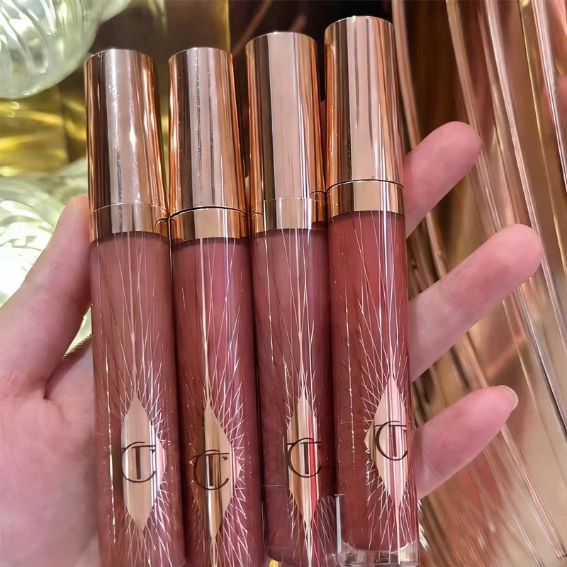 Charlotte Tilbury Unreal Lips Healthy Glow Nectar Oil Collagen Lip Bath Pillow Talk Lipstick Natural Shine Cosmetics Makeup Gift
