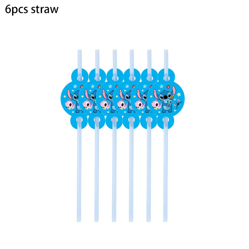 Disney Stilt themed party disposable cutlery paper cup paper plate table bra flag children's birthday party decoration set