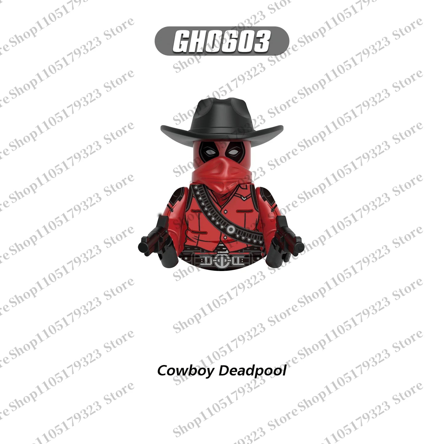 Marvel block toys Spider-Man Deadpool children's mini building blocks holiday gift brick toys