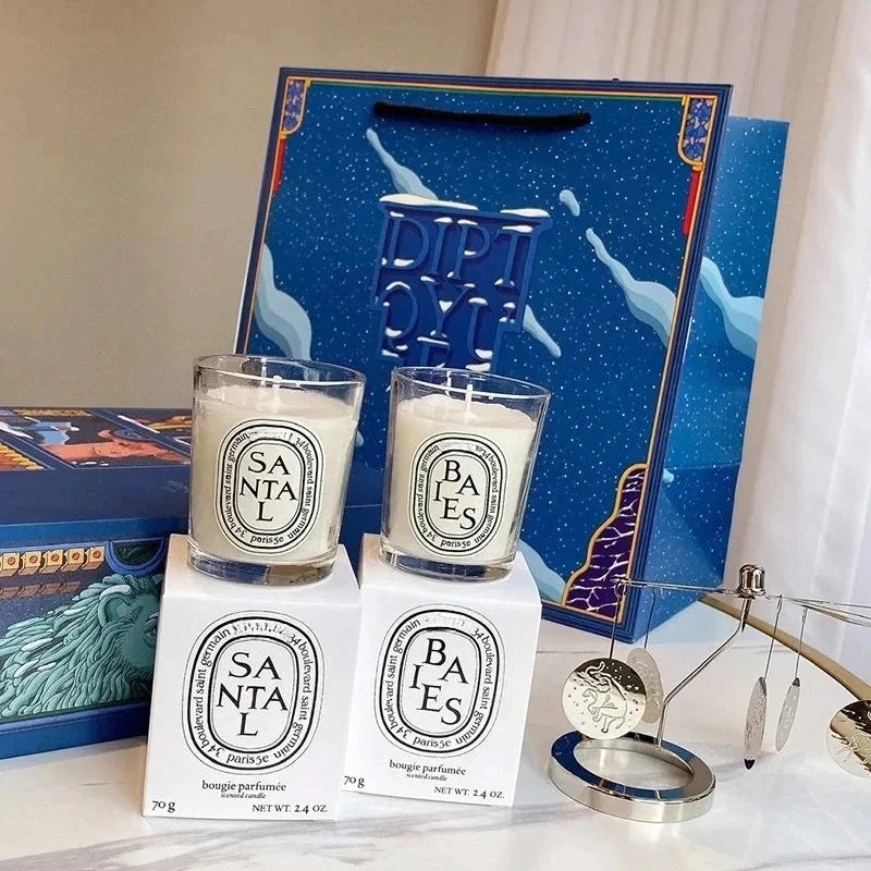 Valentine's Day Wedding Limited Edition Luxury Gaudi Puxi Aromatherapy Candle Set Romantic Unique Gift Box Party