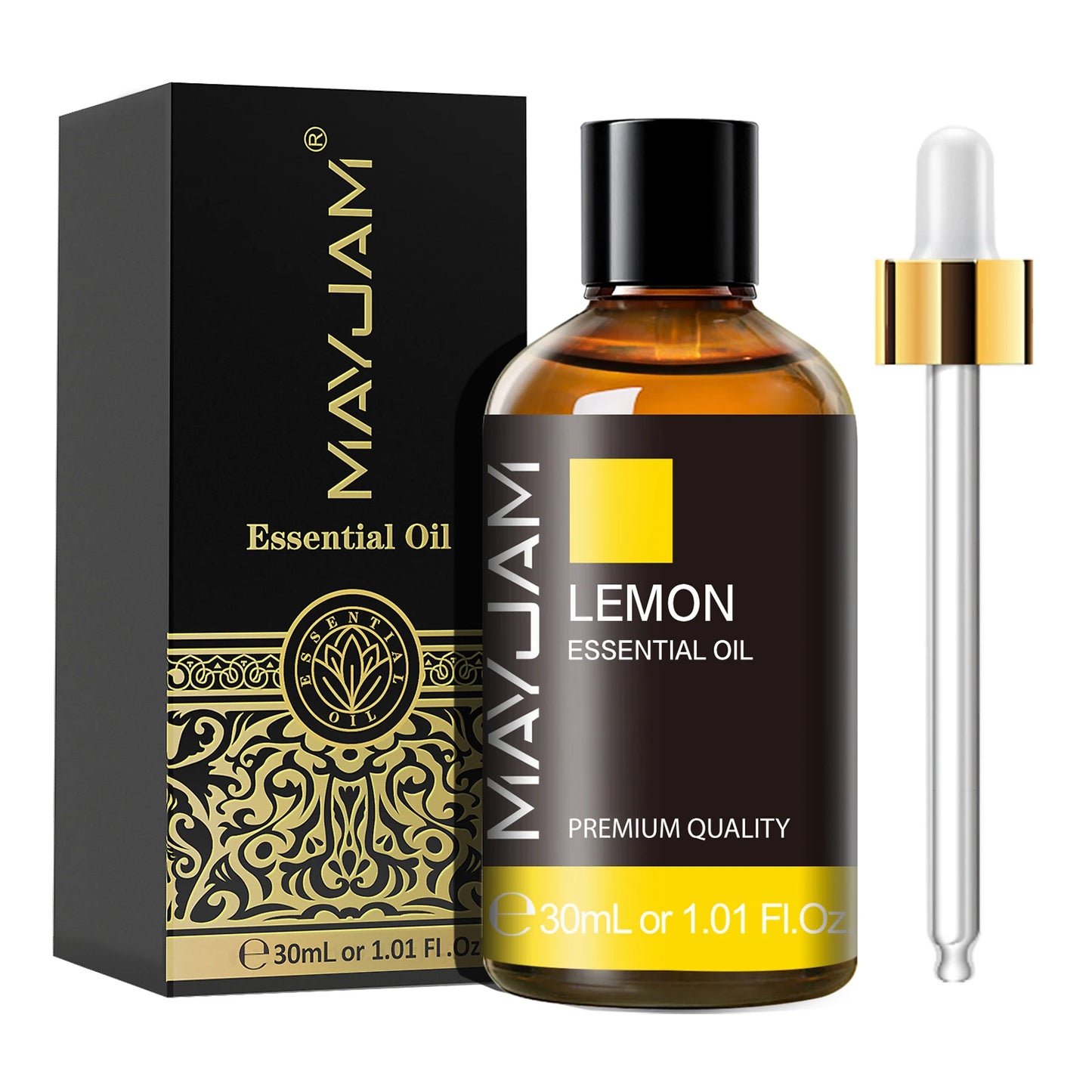 MAYJAM 30ML with Dropper Essential Oils Oregano Lemon Eucalyptus Spearmint Neroli Helichrysum Turmeric Anise Star Tea Tree
